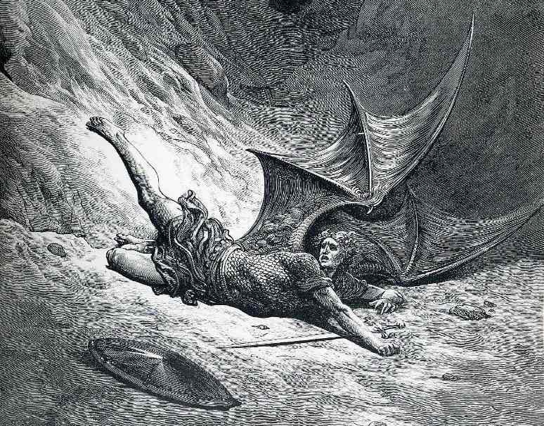 Then-Satan-First-Knew-Pain-by-Gustave-Dore-1866